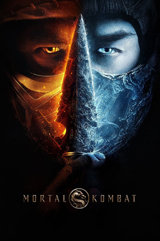 Mortal Kombat Style B Movie Poster 11 x 17 inch