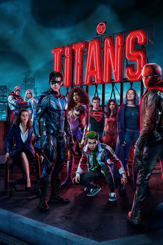 Titans Style: 2 - 11 x 17 inch. TV Show Poster