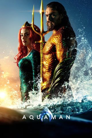 Aquaman Style B Movie Poster 27 x 40 inch
