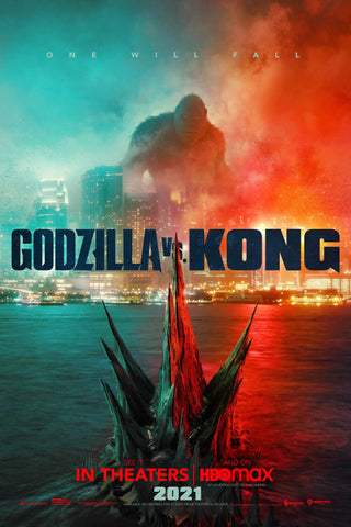 Godzilla vs. Kong Style E Movie Poster 27 x 40 inch