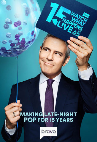 Watch What Happens Live with Andy Cohen Style: 3 - 11 x 17 inch. TV Show Poster