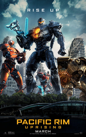 Pacific Rim: Uprising Style E Movie Poster 11 x 17 inch
