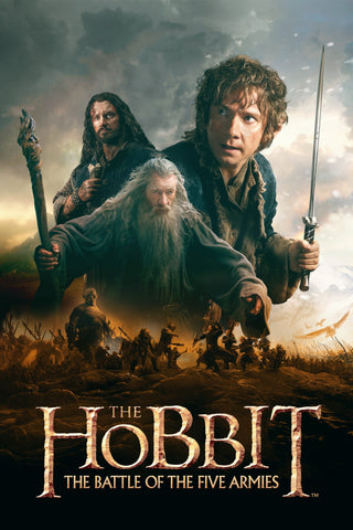 The Hobbit: The Battle of the Five Armies Style B Movie Poster 27 x 40 inch