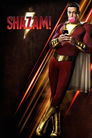 Shazam! Style A Movie Poster 11 x 17 inch