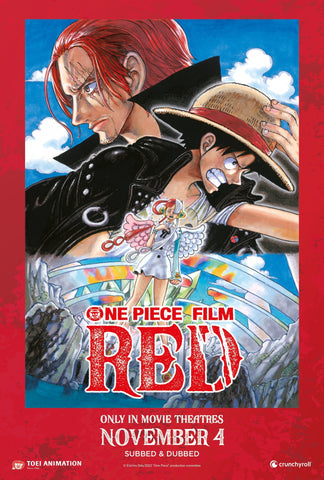 One Piece Film Red Style D Movie Poster 27 x 40 inch