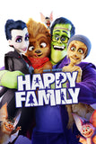 Monster Family Style B Movie Poster 11 x 17 inch