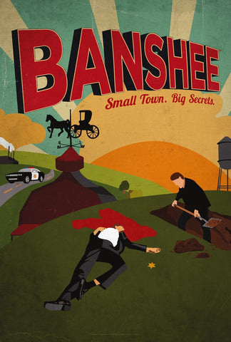 Banshee Style: 2 - 27 x 40 inch. TV Show Poster
