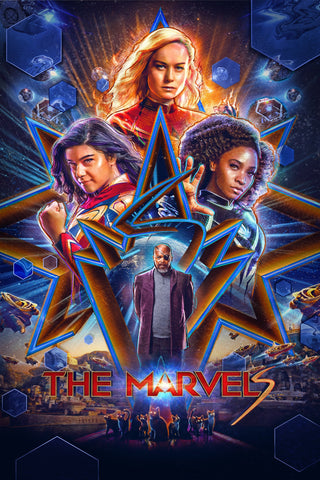 The Marvels Style A Movie Poster 27 x 40 inch