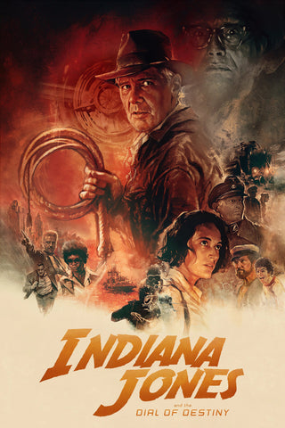 Indiana Jones and the Dial of Destiny Style A Movie Poster 11 x 17 inch