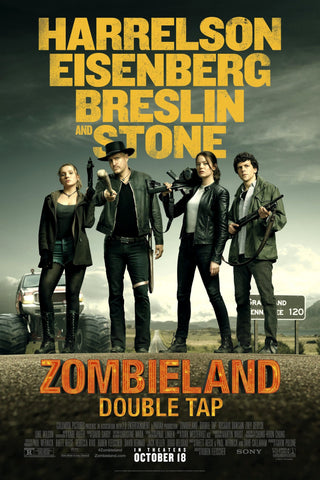 Zombieland: Double Tap Style E Movie Poster 27 x 40 inch