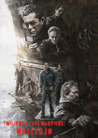 Twilight of the Warriors: Walled In Style D Movie Poster 11 x 17 inch
