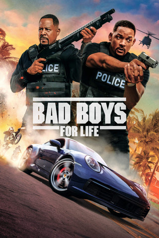 Bad Boys for Life Style A Movie Poster 11 x 17 inch