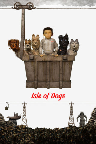 Isle of Dogs Style C Movie Poster 11 x 17 inch