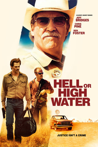 Hell or High Water Style D Movie Poster 11 x 17 inch