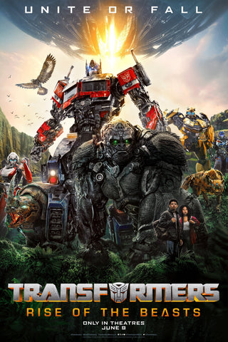 Transformers: Rise of the Beasts Style D Movie Poster 27 x 40 inch