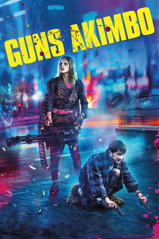 Guns Akimbo Style E Movie Poster 27 x 40 inch