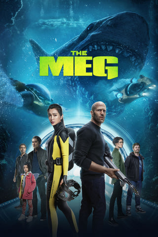 The Meg Style B Movie Poster 27 x 40 inch