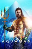 Aquaman Style C Movie Poster 11 x 17 inch