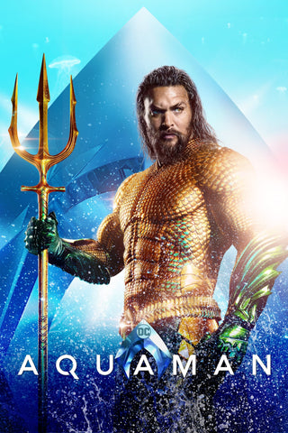 Aquaman Style C Movie Poster 11 x 17 inch