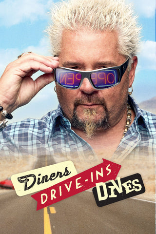 Diners, Drive-Ins and Dives Style: 1 - 27 x 40 inch. TV Show Poster