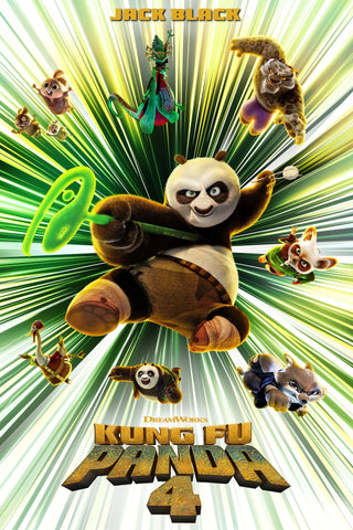 Kung Fu Panda 4 Style E Movie Poster 11 x 17 inch