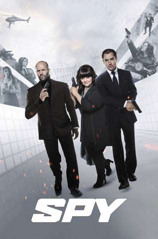 Spy Style D Movie Poster 11 x 17 inch