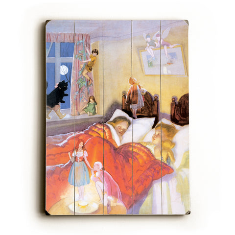 Fairytale Dreams - Wood Wall Decor by Laughing Elephant 12 X 16