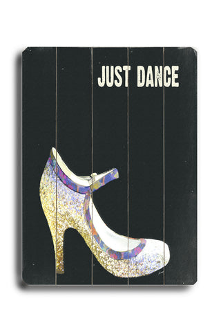 Just Dance (Shoe) - Wood Wall Decor by Lisa Weedn 12 X 16