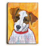 Jack Russel Terrier Wood Wall Decor by Ursula Dodge