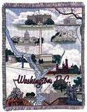 Washington, Dc Tapestry Throw