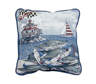 Maryland Blue Crab Pillow