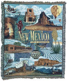 State Of New Mexico Tapestry Throw