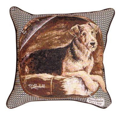 Airedale Terrier Pillow
