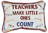 Teachers Make Little Ones Count Pillow