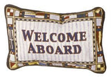 Welcome Aboard Pillow
