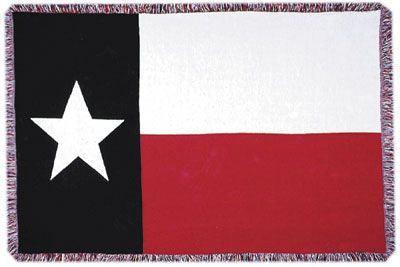 Texas Flag Full-Size Three Layer Throw