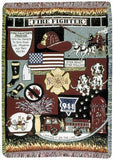Firefighter Full-Size 3 Layer Throw
