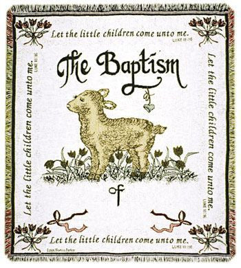 The Baptism Mid-Size 2 1/2 Layer Throw