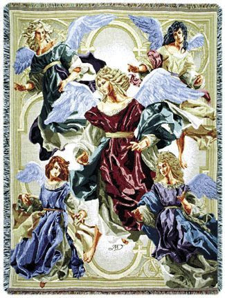 Angels Of Hope Full-Size Tapestry Throw