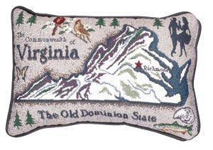 Virginia State Pillow