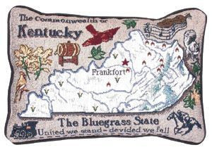 Kentucky State Pillow