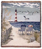 Seaside Escape Mid-Size Tapestry Throw
