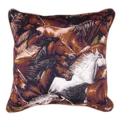 Horse Of A Different Color Pillow