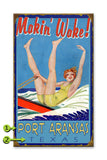 Makin' Wake Metal 23x39
