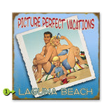 Picture Perfect Vacations Wood 28x28