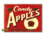 Candy Apples Metal 23x31
