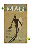 Seek Your Bliss (With Paddle) Wood 18x30