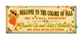 The Colors of Fall Metal 17x44