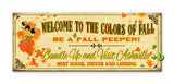 The Colors of Fall Wood 17x44