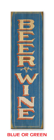 Beer and Wine Metal 10x36